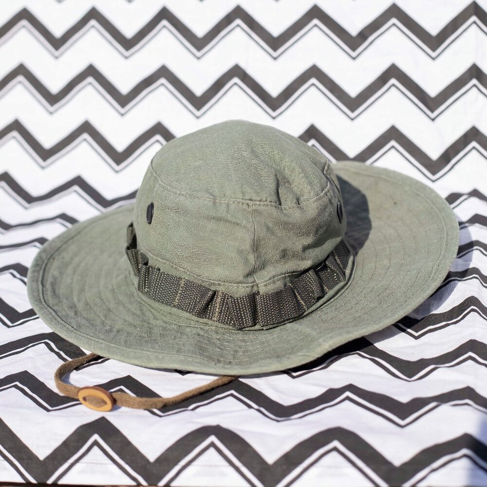 Size 7 ROTHCO Type 2 Boonie Sun Hat | Military Cotton Ripstop Outdoors Accessory